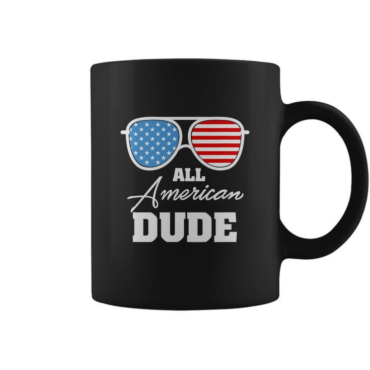 All American Dude 4Th Of July Independence Coffee Mug