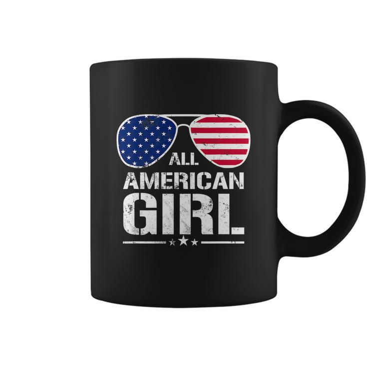 All American Girl 4Th Of July Independence Coffee Mug