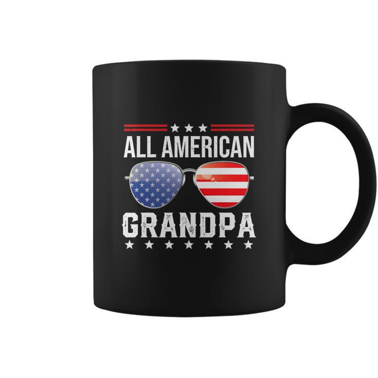 All American Grandpa Fourth 4Th Of July Coffee Mug