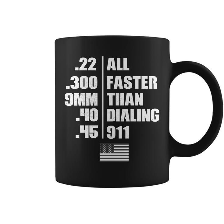 All Faster Than Dialing 911 Tshirt Coffee Mug