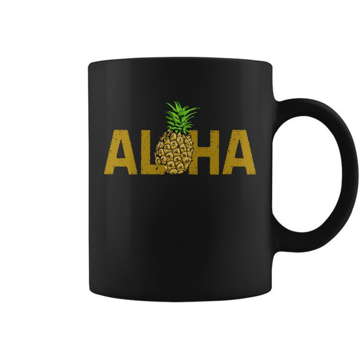 Aloha Summer Pineapple Coffee Mug