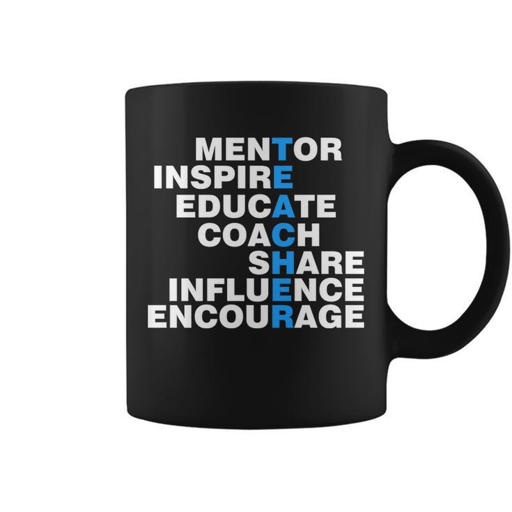 Amazing Teacher Mentor Tshirt Coffee Mug