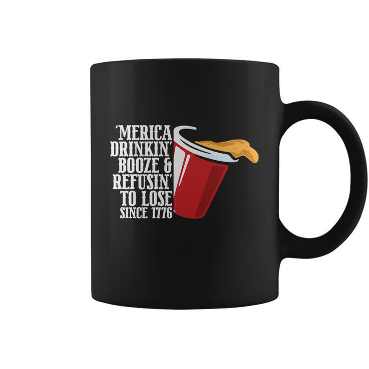 America Drinking Booze Refusing To Lose Since 1776 Plus Size Shirt For Men Women Coffee Mug