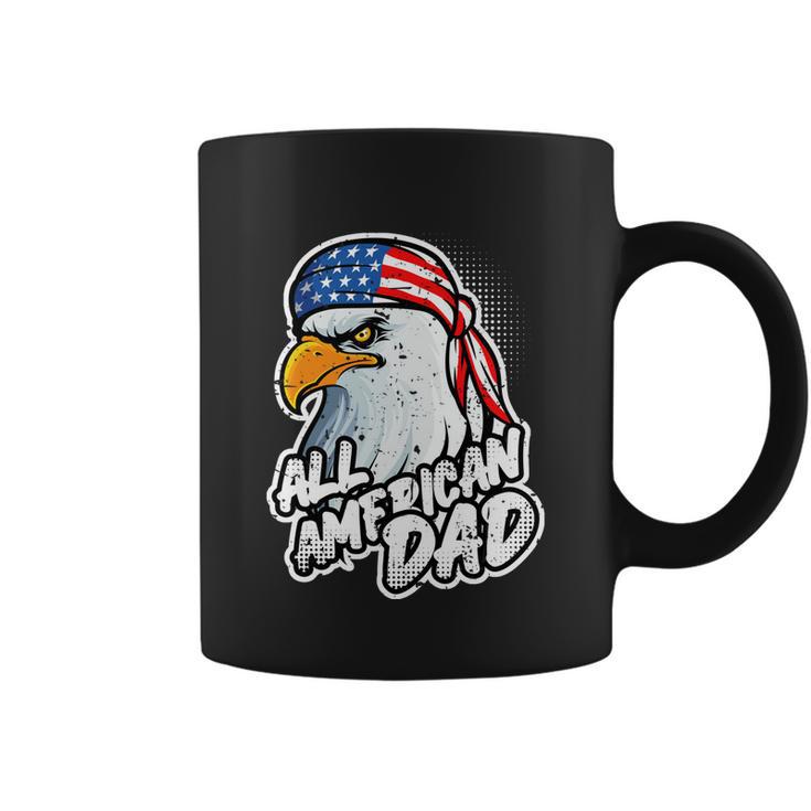 American Bald Eagle Mullet 4Th Of July All American Dad Gift Coffee Mug