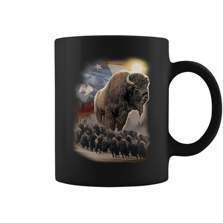 American Bison Tshirt Coffee Mug