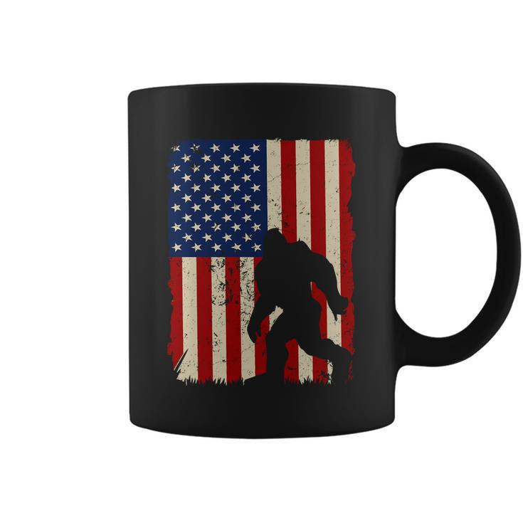 American Flag Gorilla Plus Size 4Th Of July Graphic Plus Size Shirt For Men Wome Coffee Mug