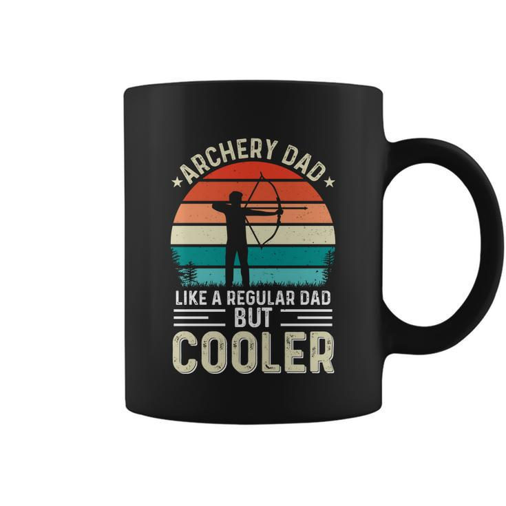 Archery Dad Funny Fathers Day Gift For Archer Bow Hunter Graphic Design Printed Casual Daily Basic Coffee Mug