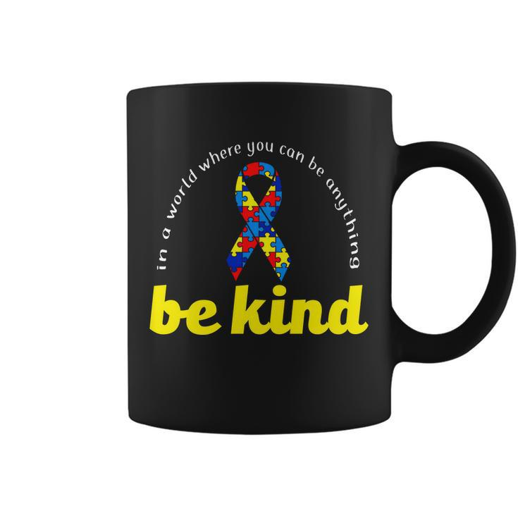 Autism Awareness Be Anything Be Kind Tshirt Coffee Mug
