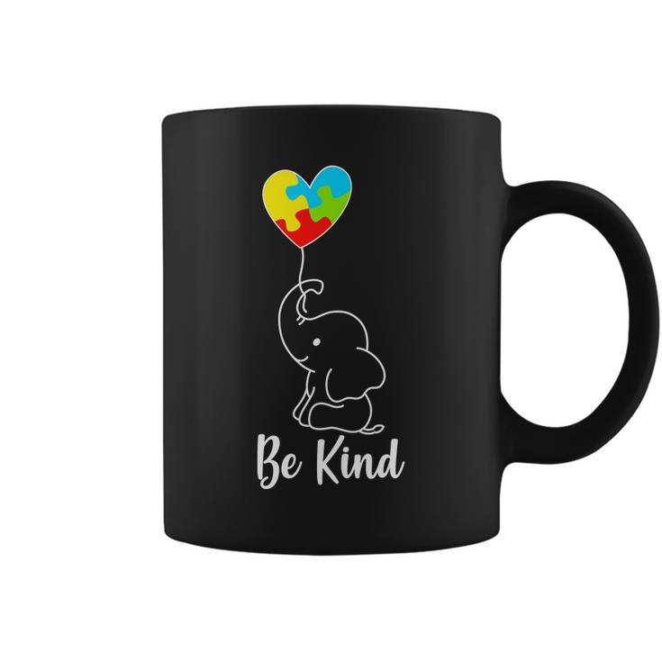 Autism Awareness Be Kind Elephant Tshirt Coffee Mug