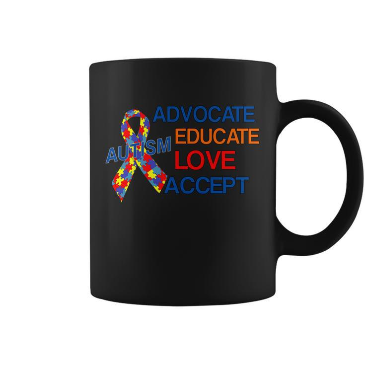 Autism Awareness Educate Tshirt Coffee Mug