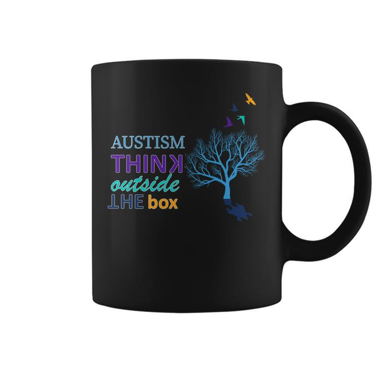 Autism Think Outside The Box Tshirt Coffee Mug