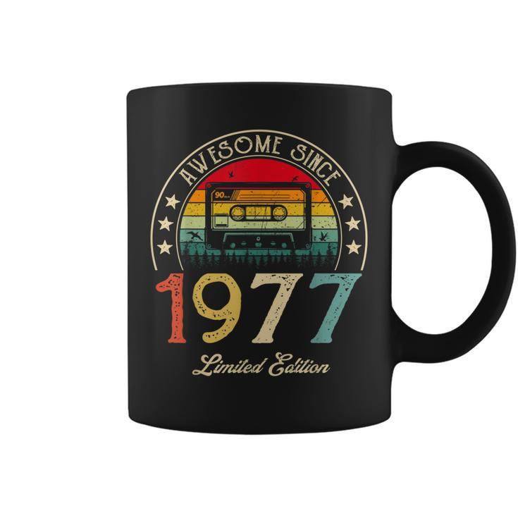 Awesome Since 1977 Vintage 1977 45Th Birthday 45 Years Old  Coffee Mug
