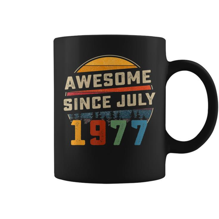Awesome Since July 1977 45Th Birthday Gift 45 Years Old  Coffee Mug