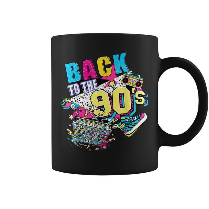 Back To The 90S Retro Costume Party Cassette Tape Halloween  Coffee Mug