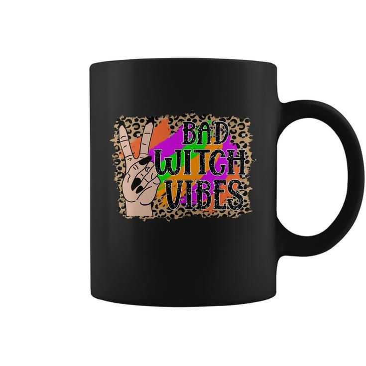 Bad Witch Vibes Halloween Quote V2 Coffee Mug