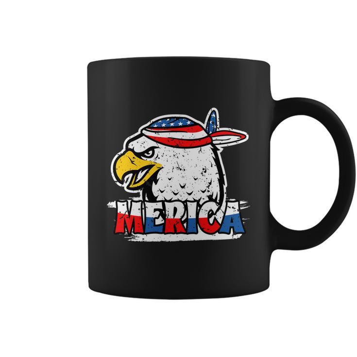 Bald Eagle Mullet American Flag Merica 4Th Of July Great Gift Coffee Mug