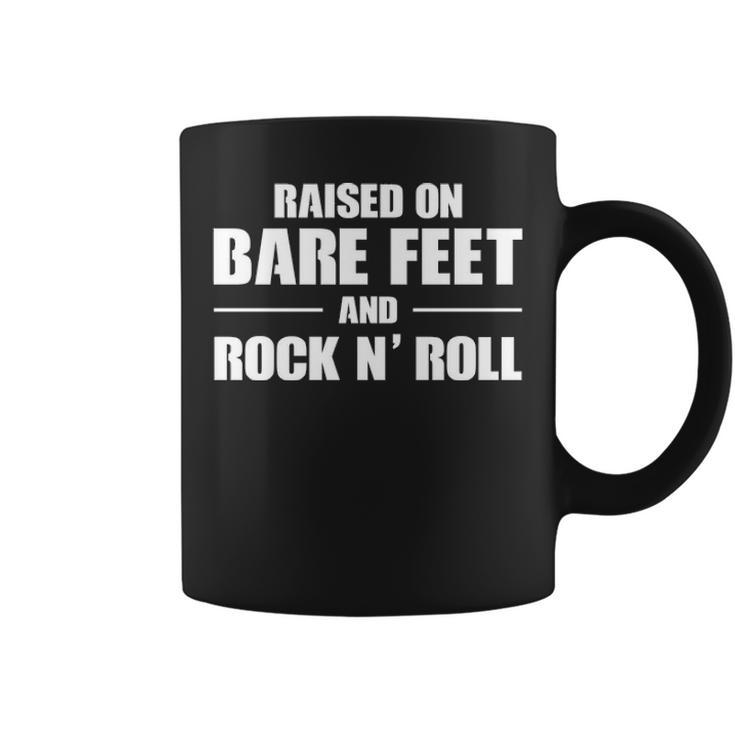 Bare Feet & Rock N Roll Coffee Mug