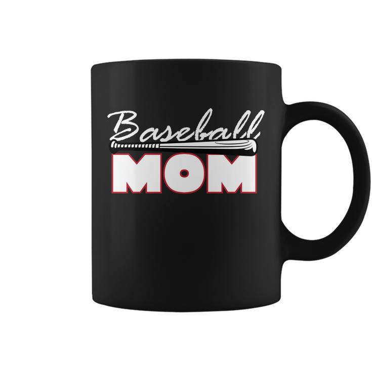 Baseball Mom Bat Logo Coffee Mug