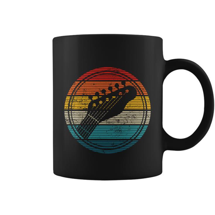 Bass Guitar Vintage Retro Funny Bass Player Bassist Coffee Mug