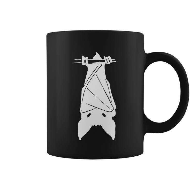 Bat Hanging Funny Halloween Quote Coffee Mug