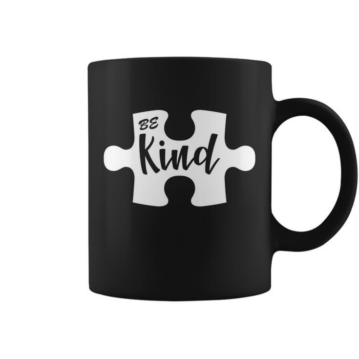 Be Kind Autism Awareness Puzzle Coffee Mug