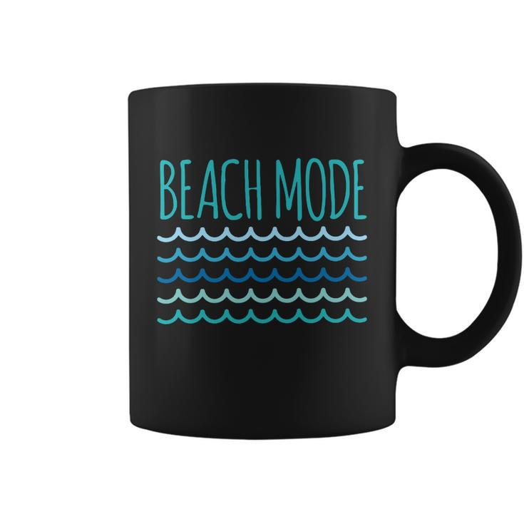 Beach Mode Ocean Wave Coffee Mug