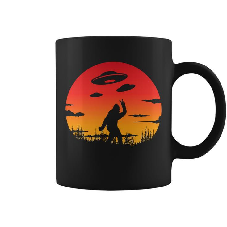 Believe Bigfoot Ufo Tshirt Coffee Mug