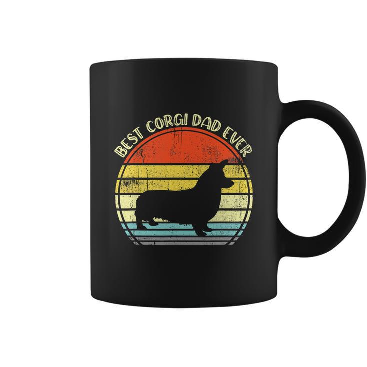 Best Corgi Dad Ever Design Funny Animal Coffee Mug