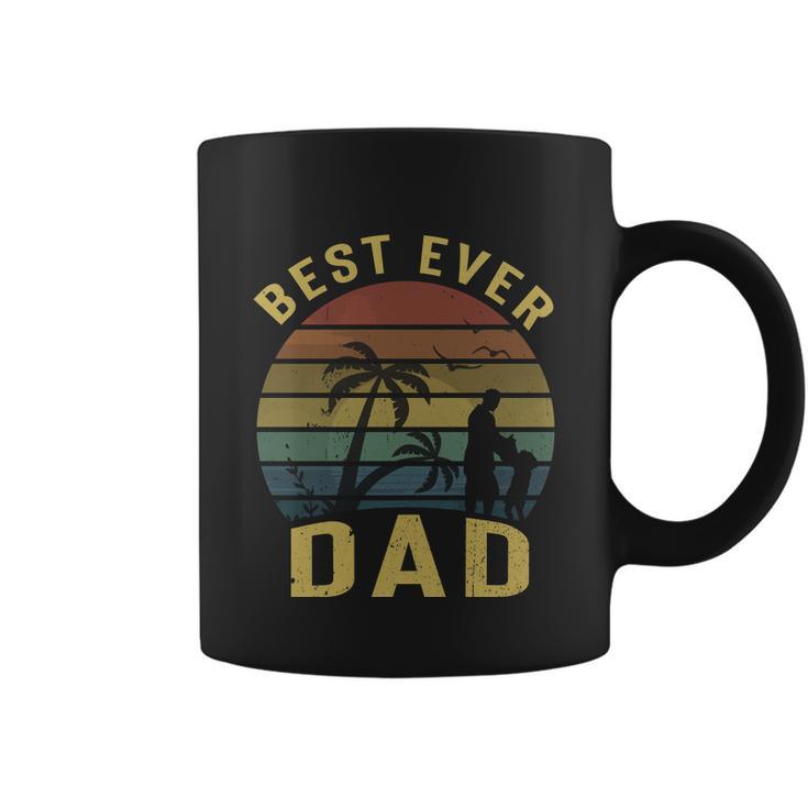 Best Dad Ever Fathers Day Gift For Daddy Father Dad Vintage Coffee Mug