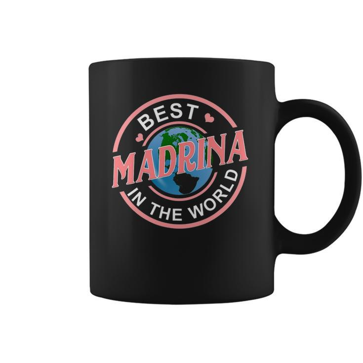 Best Madrina In The World Funny Spanish Godmother Gift Coffee Mug