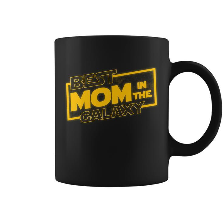Best Mom In The Galaxy Parody Movie Logo Coffee Mug