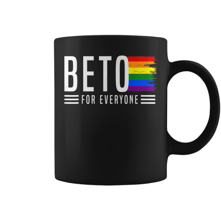 Beto For Everyone Pride Flag  Coffee Mug