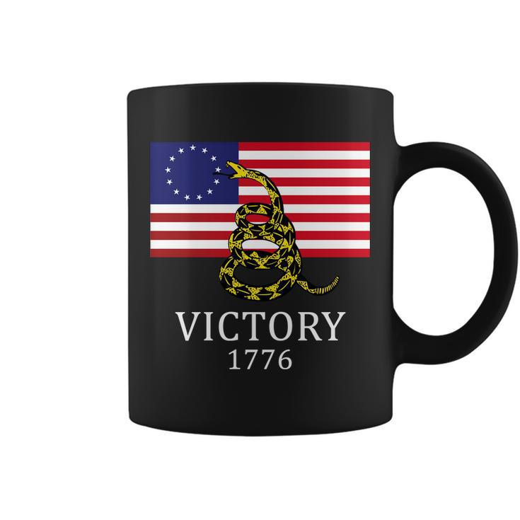 Betsy Ross Flag Dont Tread On Me 13 Colonies Coffee Mug