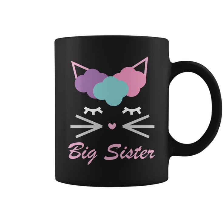 Big Sister Cute Cat Tshirt Coffee Mug