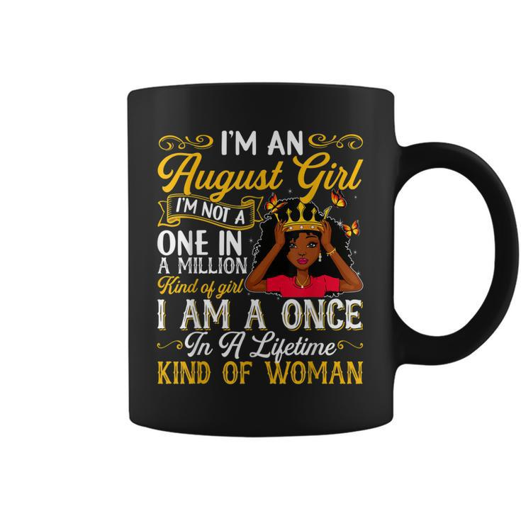 Birthday August Queen Girls Women Im An August Girl  Coffee Mug