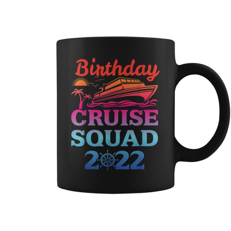 Birthday Cruise Squad Funny Birthday Cruise Ship Party  Coffee Mug