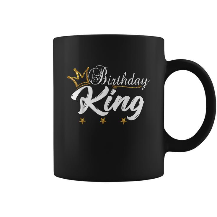 Birthday King Gold Crown Shirt For Boys And Men Tshirt Coffee Mug