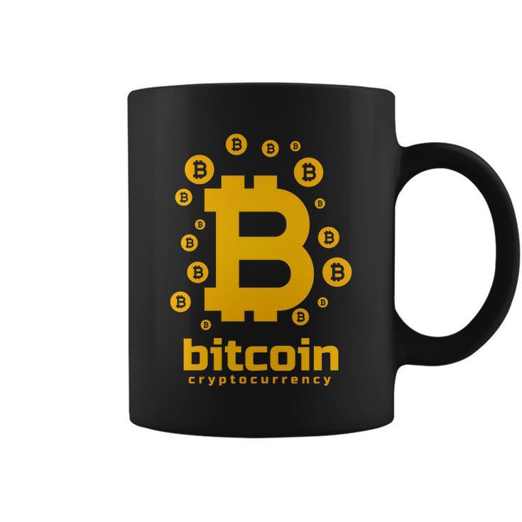 Bitcoin Cryptocurrency Logo Coffee Mug