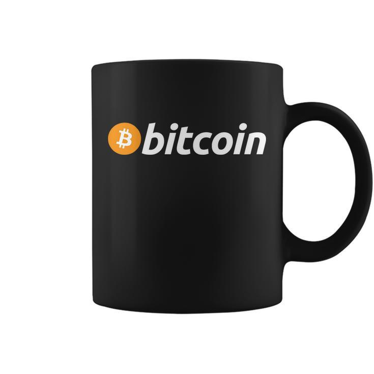 Bitcoin Logo Tshirt Coffee Mug