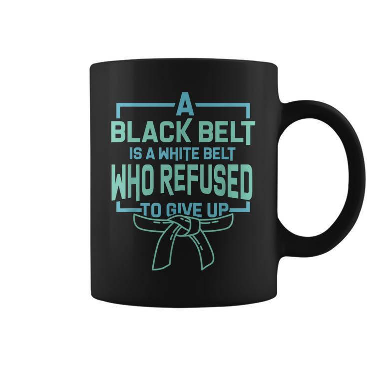 Black Belt Taekwondo Judo Karate  Coffee Mug