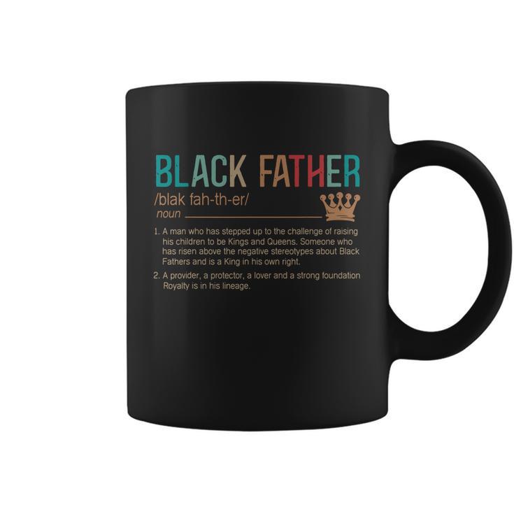 Black Father Noun Father Day Gifts Classic V2 Coffee Mug