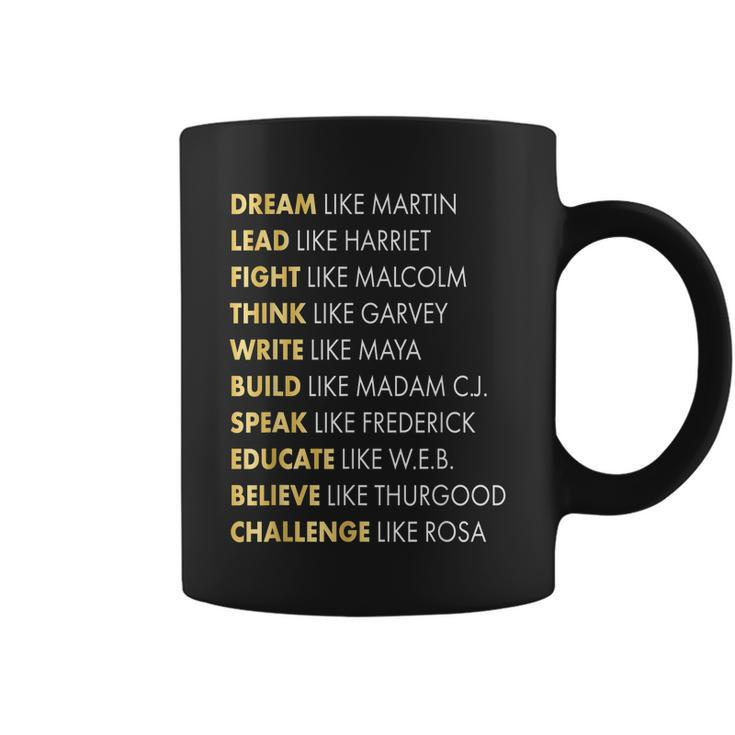 Black History Gifts Dream Like Martin Coffee Mug
