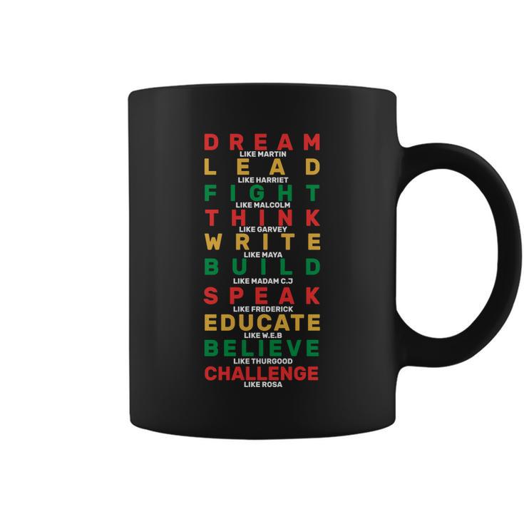 Black History Month Famous Figure Coffee Mug