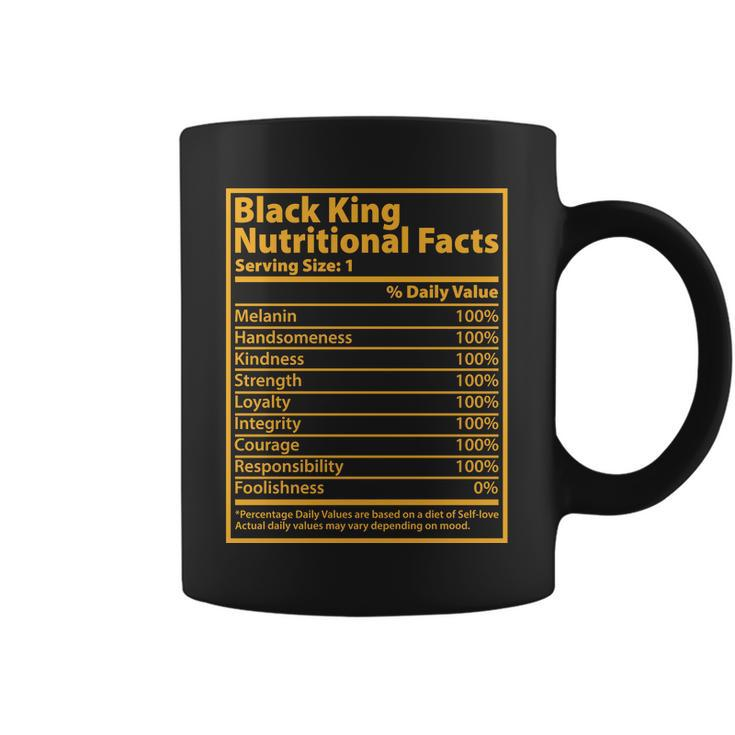 Black King Nutritional Facts V2 Coffee Mug