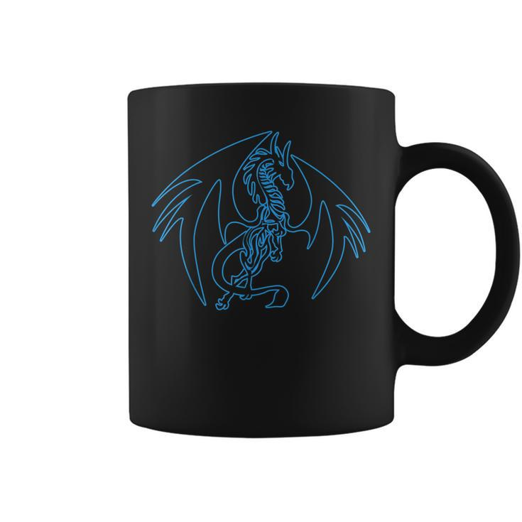 Blue Dragon Gift Halloween Kids Undead Trick Or Treat Gift  Coffee Mug