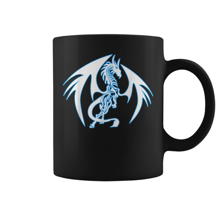 Blue Ice Dragon Kids Halloween Team Undead  Coffee Mug