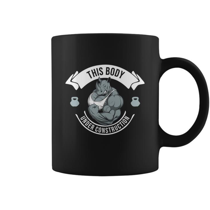 Body Under Construction Gym Gymnastics World Coffee Mug