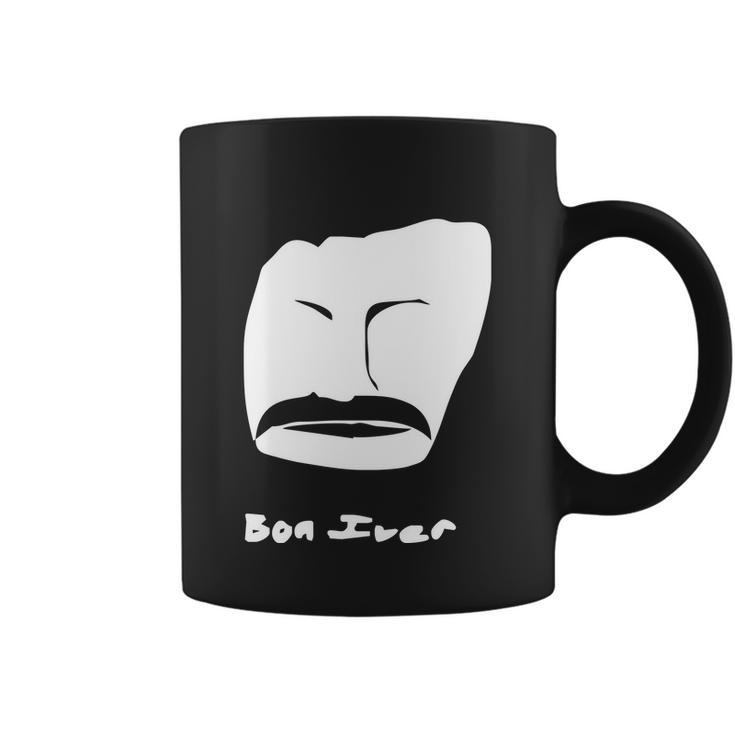 Bon Iver Face Coffee Mug