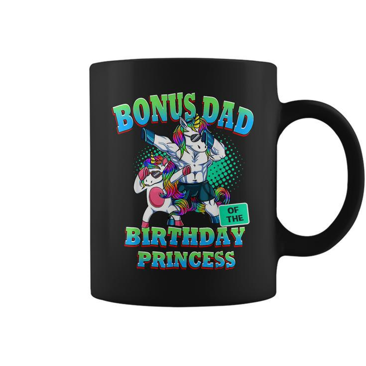 Bonus Dad Of The Birthday Princess Dabbing Unicorn Girl  Coffee Mug
