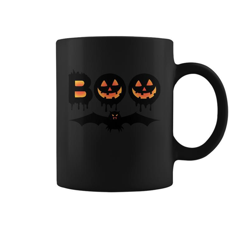 Boo Bat Halloween Quote Coffee Mug